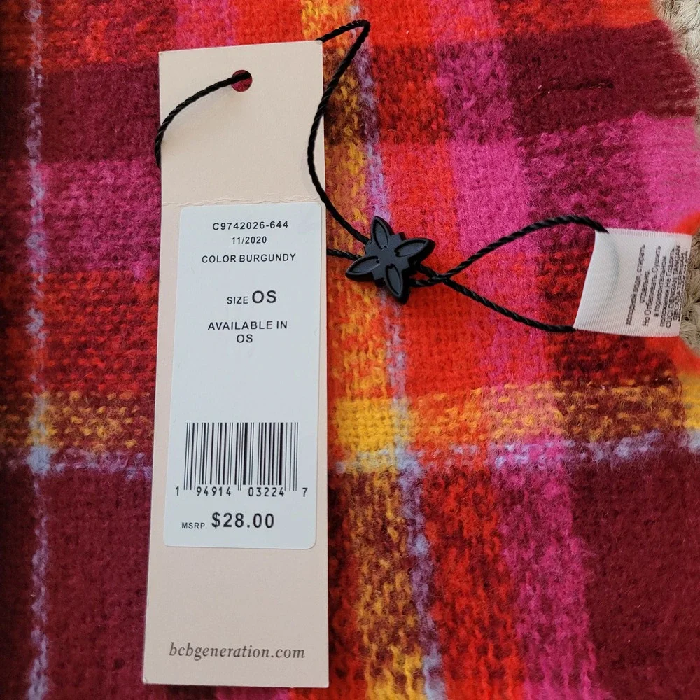 BCBGeneration nwt plaid